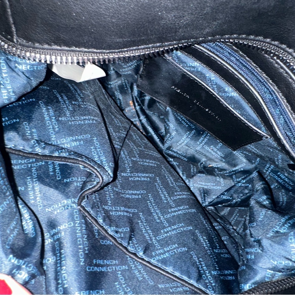 French Connection Dark Gray Shoulder Bag - Picture 4 of 4